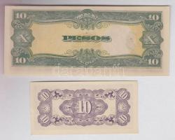 Japán megszállások 4klf db bankjegy T:I,I-II-
Japanese occupations 4 different banknotes C:Unc,AU,VF