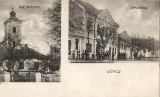 Gönc Városháza és Református templom