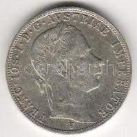 Ausztria 1858V. 1G ezüst T:3/4 kis ph