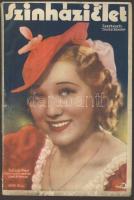 1935 5db "Színházi élet" műsor és művészeti újság