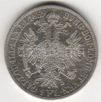 Ausztria/ magyar verdejel 1859B 1G ezüst T:4