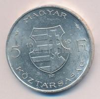 1946. 5Ft Ag "vastag Kossuth" T:2 ph.