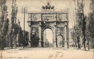 München Siegestor / Victory Gate (small tear)