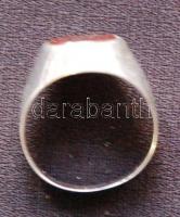 Női ezüst (Ag) pecsétgyűrű karneollal a 60-as évek végéről /
Silver seal ring with carnelian 3,6gr s...