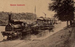 Gombos ferry, locomotive