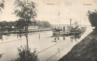 Gombos ferry, locomotive