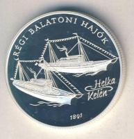 1997. 2000Ft Ag "Régi balatoni hajók I-Helka&Kelén" T:PP