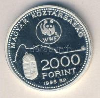 1998. 2000Ft Ag "WWF - Óvd a természetet" T:PP