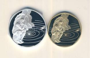 1999. 2000Ft Ag + 2000. 200Ft "A 2000. évforduló" pár T:PP