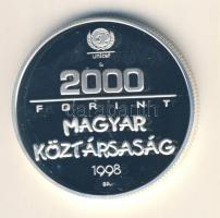 1998. 2000Ft Ag "UNICEF-A világ gyermekei" T:PP