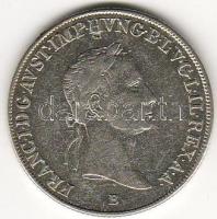 1834. 20Kr ezüst T:2 pici ütésnyom