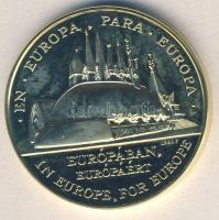 Lebó Ferenc (19630-) 1992. "Magyar Kiállítások és Vásárok Érmekben-Expo 1992 Sevilla" aran...