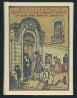 Anatole France: Nyársforgató Jakab meséi c. minikönyv, Zrínyi kiadó, Bp. 1979, egészvászon kötés