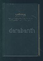 Míves kalendárium c. minikönyv, Közgazdasági és Jogi kiadó, Bp. 1979, bőr kötés