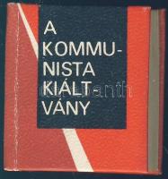 A kommunista kiáltvány c. mikrokönyv, Kossuth Kiadó, Bp. 1985