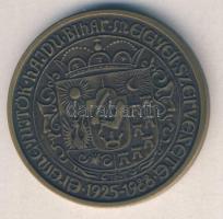 Tóth Sándor (1933-) 1988. "MÉE Hajdú-Bihar Megye / Nagybarcsai Barcsay Ákos" Br emlékérem ...