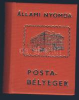 Magyar Postabélyeg 1945-1975 II. kötet "Felszabadulás-béke" minikönyv, Állami Nyomda Bp. 1983, kiadói egészvászon kötésben