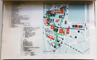 1965 Úti beszámoló az Első Közlekedési Világkiállításról Münchenből. Géppel írt napló, bekötve, feke...