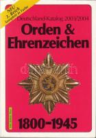 J. Nimmergut: Deutschland 2003/2004 Orden & Ehrenzeichen 1800-1945 / német kitüntetés katalógus