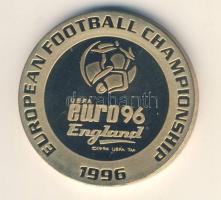 Nagy Britannia 1996. "Euro 96 Futball EB" aranyozott emlékérem (38mm) T:PP Great Britain 1996. "European Football Championship" gold plated medallion (38mm) C:PP