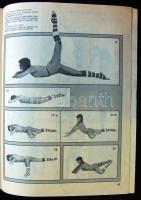 1987 Aerobic c. újság, gyakorlatok 133db fotóval illusztrálva
