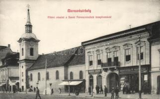 Marosvásárhely church, Shop of Heszke József, tobacconist shop