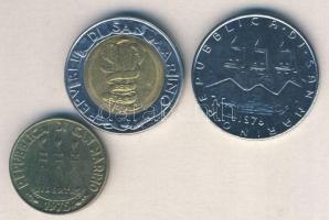 San Marino 1975. 20L + 1976. 100L + 1995. 500L "FAO" T:2
San Marino 1975. 20 Lire + 1976. ...
