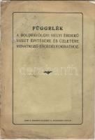 1913 Függelék a Boldvavölgyi H. É. V. építésére és üzletére vonatkozó engedélyokirathoz; Engel S. nyomdája