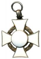 1916-1918. "Katonai Érdemkereszt III. Osztálya hadidíszítménnyel" kitüntetés mellszalag né...