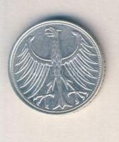 NSZK 1951G 5M Ag T:2/2-
GFR 1951G 5 Mark Ag C:XF/VF