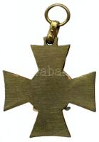 1929. "III. Osztályú Tiszti Szolgálati Jel" aranyozott bronz kitüntetés mellszalag nélkül ...