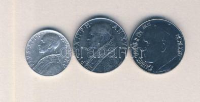 Vatikán 1953. 10L "XII. Pius" + 1955. 100L "XII. Pius" + 1981. 100L "II. Já...