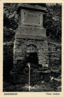 Kőrösmező Tisza fountain