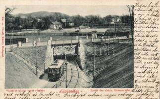 Budapest II. Hűvösvölgy villamos, Divald