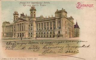 Budapest V. Igazságügyi Palota litho