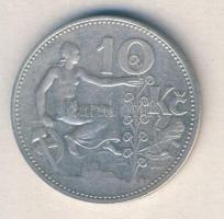 Csehszlovákia 1930. 10K Ag T:2- Czechoslovakia 1930. 10 Korun Ag C:VF