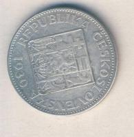 Csehszlovákia 1930. 10K Ag T:2-
Czechoslovakia 1930. 10 Korun Ag C:VF
