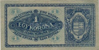 1920. 1K jobboldalon felül ferdén nyomott "aa 027" sorozatjelekkel! T:II