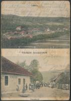 4 db régi, magyarországi városképes lap