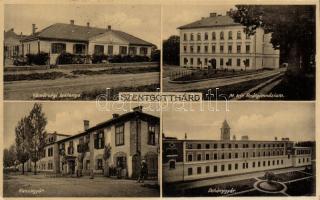 Szentgotthárd Vámőrségi laktanya, Kaszagyár, Dohánygyár, Reálgimnázium (EK)