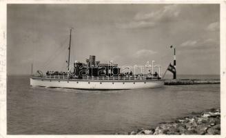 Balaton a Szigliget gőzössel