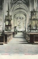 Kolozsvár Mátyás square church interior