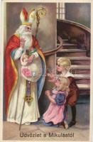 Santa Claus, litho