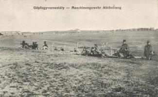 Military WWI. machine gun unit