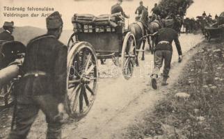 Military WWI. artillery unit