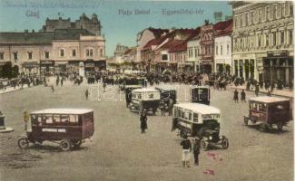 Kolozsvár Unity square, autobuses