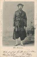 Git Schabes / Jewish man, Carpatho-Ukraine, Judaica