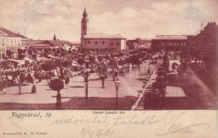 Nagyvárad St László square, fair