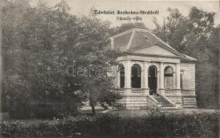 Szobráncfürdő Villa Várady