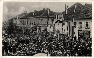 Érsekújvár entry of the Hungarian troops So.Stpl